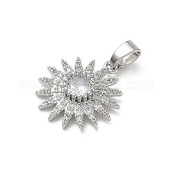 Ottone micro spianare pendenti zirconi&nbsp;KK-A299-20P-01