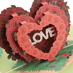 Tarjeta de felicitación de papel emergente rectangular 3d&nbsp;AJEW-F064-01E