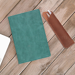 Étui à stylo en peau de vache&nbsp;DIY-WH0460-897