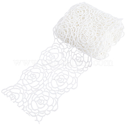 Borde de encaje de poliéster&nbsp;OCOR-WH0111-142B