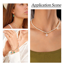 4 pendentif en laiton 4 couleurs avec zircone cubique taillée en glace pilée&nbsp;KK-TADJ0001-11
