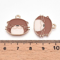 Emaille Anhänger Legierung&nbsp;ENAM-T022-02A-02