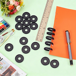 Dischi raccoglitori rotondi ad anelli in plastica a fogli sciolti&nbsp;FIND-WH0366-314