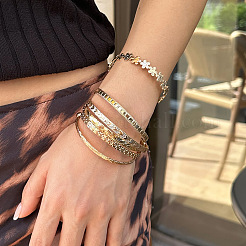 6 bracelet manchette en fer&nbsp;WG7A492-01