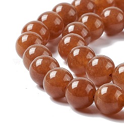 Natürliche weiße Jade perlen Stränge&nbsp;G-I334-05B