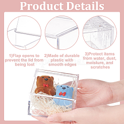 Scatole regalo in plastica trasparente&nbsp;CON-WH0087-68B