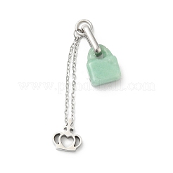 Pendentifs naturels de pierres précieuses mélangées&nbsp;G-G870-14P