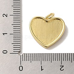Gestellmessinganhänger&nbsp;KK-U027-24G-03