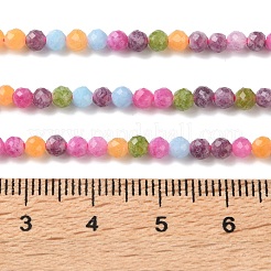 Natürliche weiße Jade perlen Stränge&nbsp;GG-CBAE031-A04-3mm-02