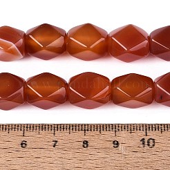 Chapelets de perles rouges en agate naturelle&nbsp;GG-N361-06A-03