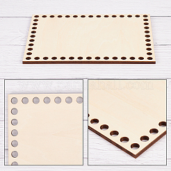 Fondos de canasta de madera&nbsp;DIY-WH0184-64