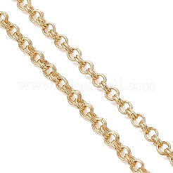 Herstellung eines Armbands aus Messing mit doppeltem Ringglied und Schieber&nbsp;AJEW-JB01508