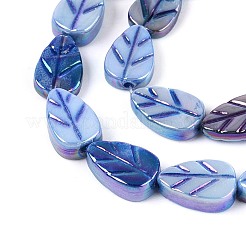 Collares de cuentas talladas en conchas de agua dulce naturales&nbsp;SHEL-N038-25A