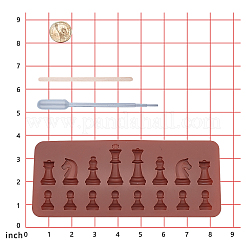 Schach-Silikonform-Kits&nbsp;DIY-SC0001-98