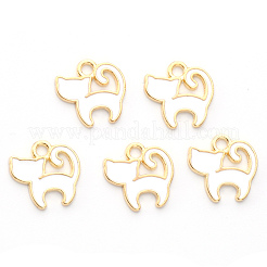 Legierung Emaille Anhänger / charms&nbsp;ENAM-S121-031D