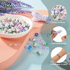 DIY-Sets zur Herstellung von Edelsteinarmbändern&nbsp;DIY-CF0001-25