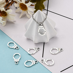 Tibetischer stil Aluminium Anhänger & Charms&nbsp;LS-TIBE-S323-082AS-RS