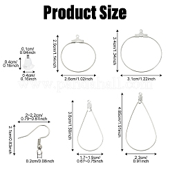Kits de pendientes de diy&nbsp;DIY-YW0017-02