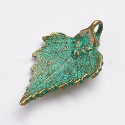 Pendentifs en alliage de style tibétain&nbsp;LS-PALLOY-F187-06ABG