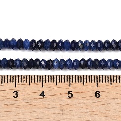 Natur Sodalith Perlen Stränge&nbsp;G-B175-A09-2x4mm