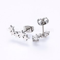 Anlaufgeschützte Schmucksets aus Edelstahl 304&nbsp;SJEW-O090-16P