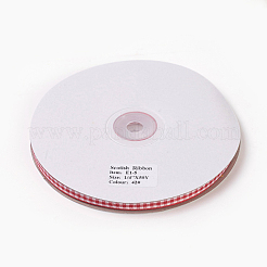Ruban vichy double face ruban satin&nbsp;RC7mm-01
