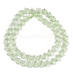 Chapelets de perles en verre transparente  &nbsp;GLAA-H038-02B
