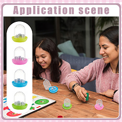 Mini dadi giocattolo in resina&nbsp;DIY-WH0899-833