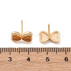 Clous d'oreilles en laiton&nbsp;EJEW-D288-16G