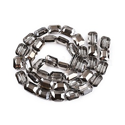 Placcare trasparente perle di vetro fili&nbsp;EGLA-WH0005-02C-06