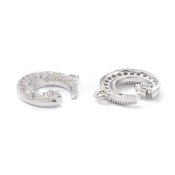 Gestell Messing micro ebnen Zirkonia Anhänger&nbsp;ZIRC-C026-05P