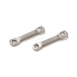 Breloques de connecteur à maillons en acier inoxydable 304 anti-ternissement&nbsp;STAS-Q323-07P