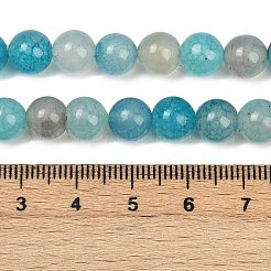 Natürliche Achat Perlen Stränge&nbsp;G-J361-01-8mm