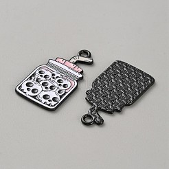 Colgantes del esmalte de la aleación del cinc&nbsp;ENAM-CJC0021-20F
