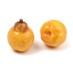 Perles de résine opaques de la série fruits&nbsp;RE-CBAC4C7-11B