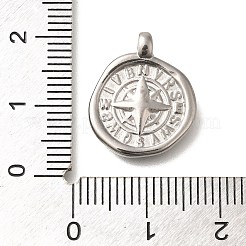 Pendenti in acciaio inox 304 anti-appannamento&nbsp;STAS-I321-77P