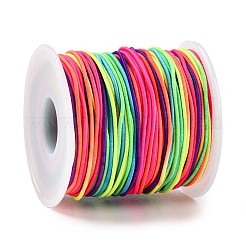 Cordon élastique rond en polyester&nbsp;X1-EC-YWC001-06-C