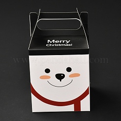 Cajas de regalo de papel doblado de tema navideño&nbsp;CON-G011-01A