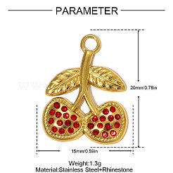 Strassanhänger aus Edelstahl 304&nbsp;STAS-OY005-44G