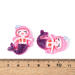 Undurchsichtige Decoden-Cabochons aus Harz&nbsp;RESI-N051-01B