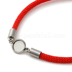 Fabrication de cordons milanais et de bracelets en acier inoxydable 304&nbsp;MAK-H004-02A-P02