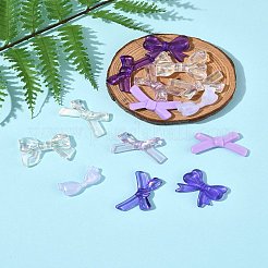70 pièces 7 styles de perles acryliques opaques et transparentes&nbsp;MACR-FS0002-15