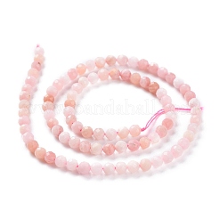 Natürliche rosa Opalkorne Stränge&nbsp;G-A026-A07-4mm