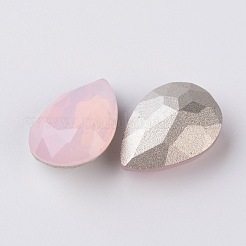 Cabochon di strass in vetro k9 a goccia sfaccettata&nbsp;RGLA-I001-18x13mm-006