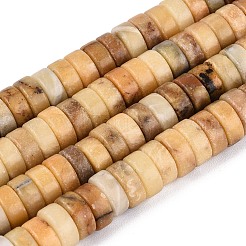 Natürliche Huanglong-Jadeperlenstränge&nbsp;G-N367-03A-03