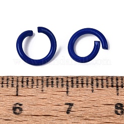 Sprühlackierte offene Biegeringe aus Eisen&nbsp;IFIN-T017-04B-06