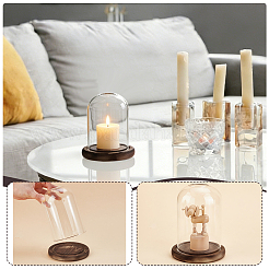 Couvercle de dôme en verre&nbsp;AJEW-WH0817-019B