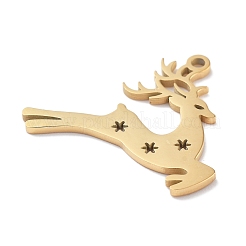 Weihnachtsthema 304 Edelstahlanhänger&nbsp;STAS-R003-04G-06