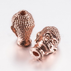 Perles en alliage de style tibétain&nbsp;PALLOY-F200-07ARG