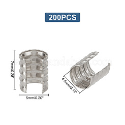 Extremos de engarzado plegables de hierro 200pcs&nbsp;IFIN-GA0001-50A
